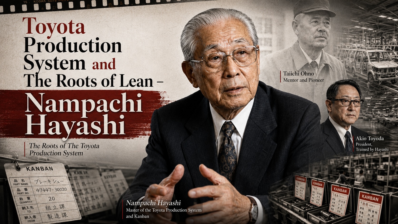 An image of Toyota Production System and The Roots of Lean with Nampachi Hayashi
