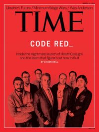 Time Magazine Cover Story Code red